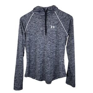 Under Armour‎ Woman's Tech Pullover Hoodie Size S Black White Training Gear